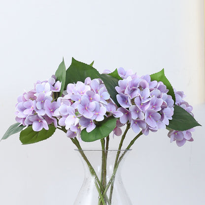 Realistic 3D Printed Hydrangea Decor - Beautiful Faux Flowers for Weddings and Home Living Rooms, Perfect for Long-Lasting Floral Arrangements