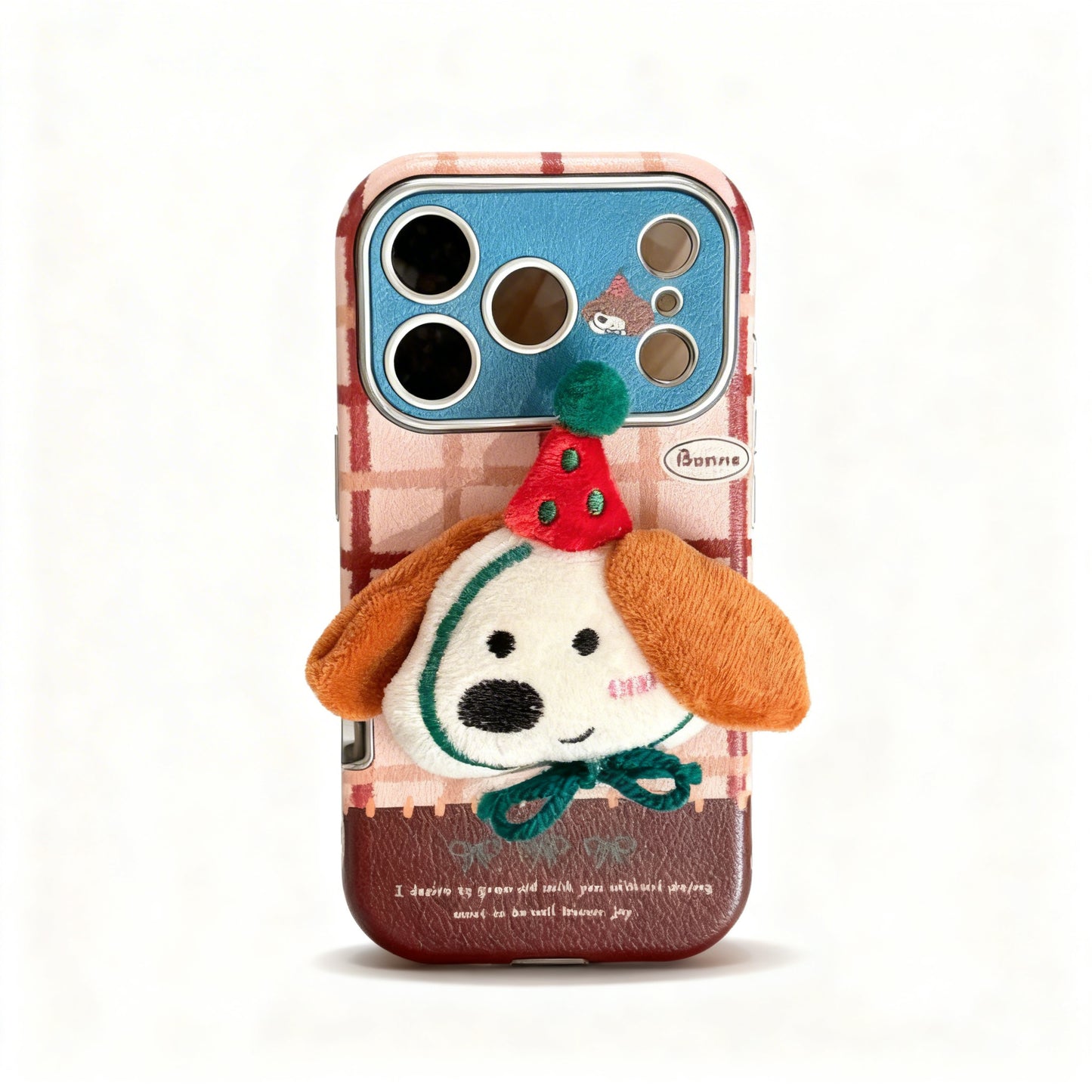 Plush Animal Phone Case for iPhone