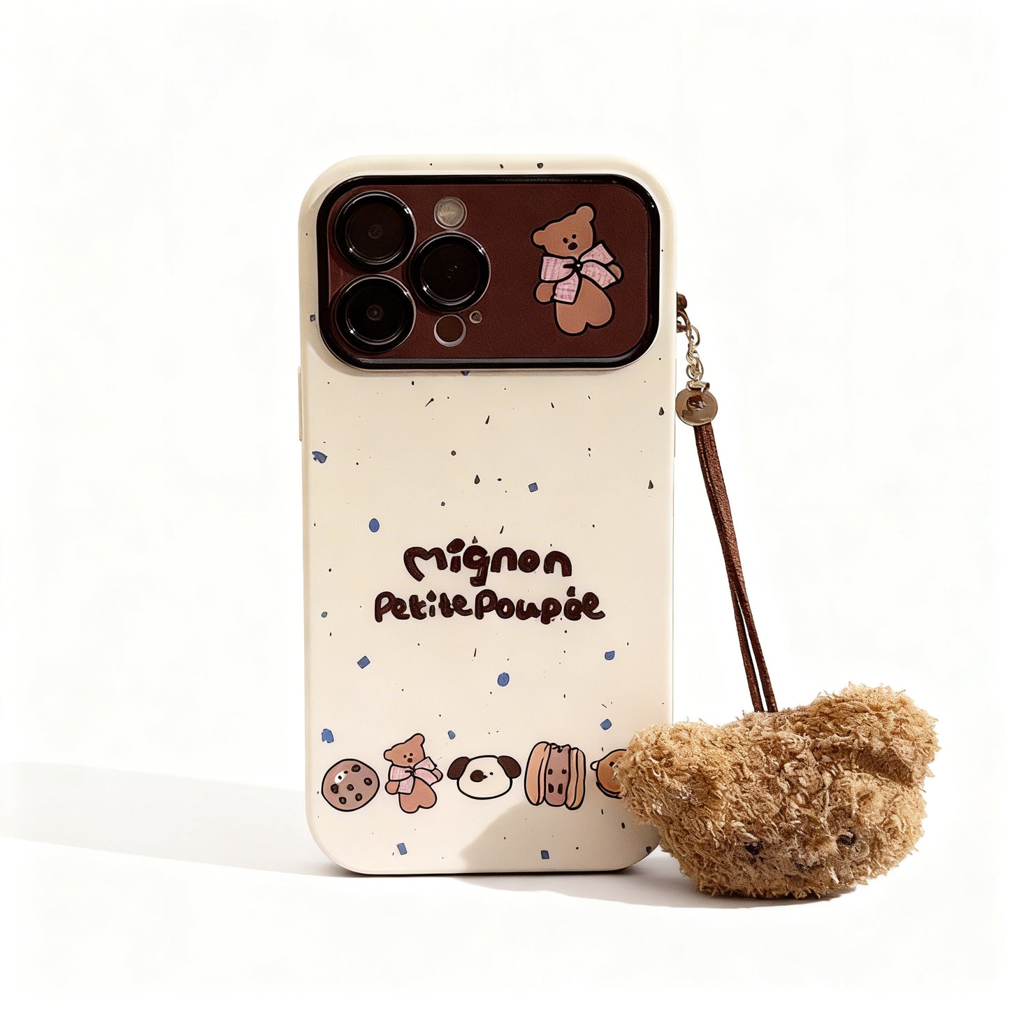 Ink Splash Bear Phone Case for iPhone