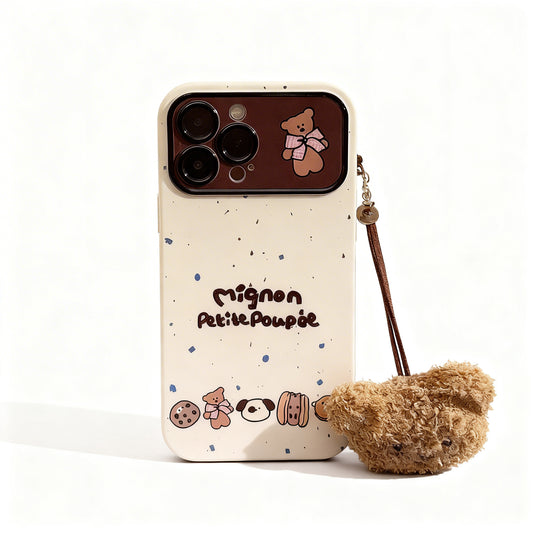 Ink Splash Bear Phone Case for iPhone