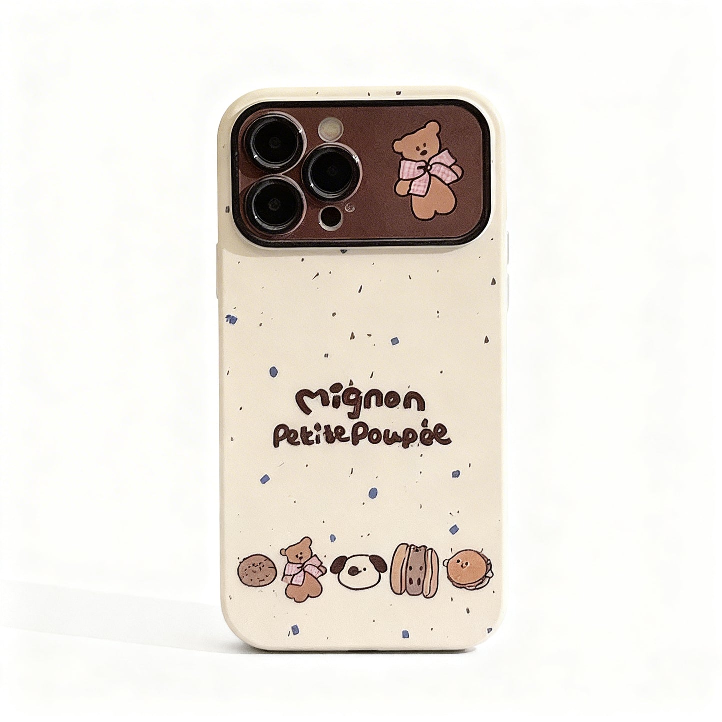 Ink Splash Bear Phone Case for iPhone