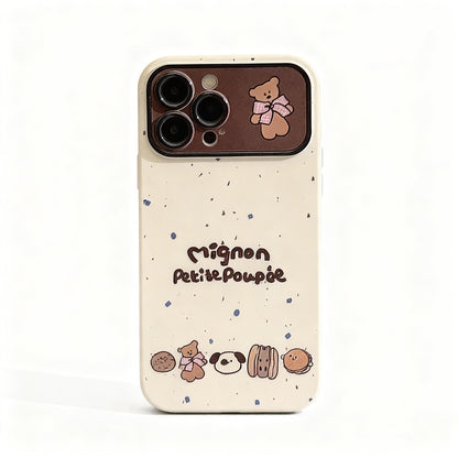 Ink Splash Bear Phone Case for iPhone