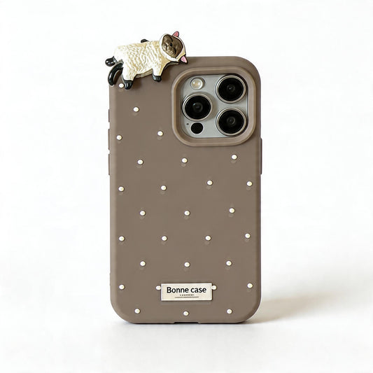 Cute Cat Pattern Soft Phone Case for iPhone