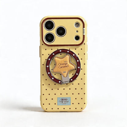 Vintage Star Design Shockproof Phone Case for iPhone