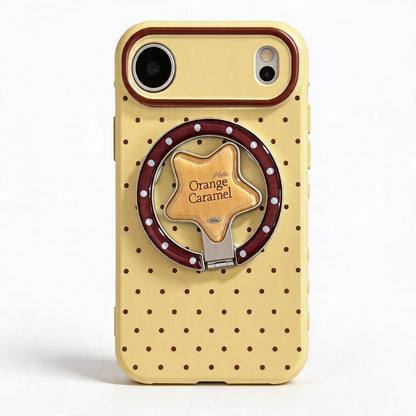 Vintage Star Design Shockproof Phone Case for iPhone