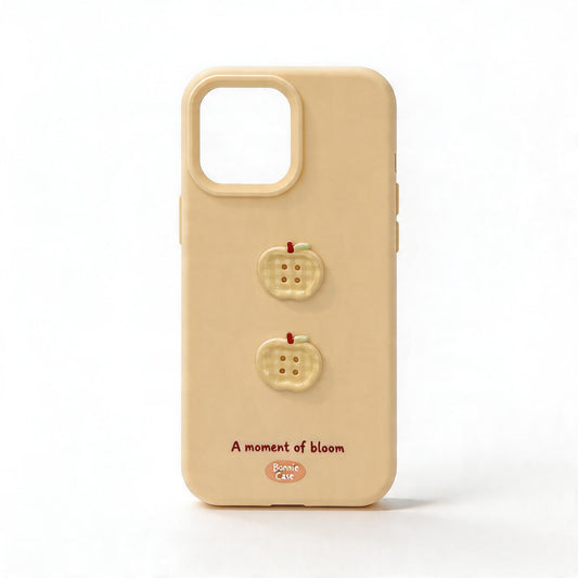 Cute Apple Design Soft Silicone Phone Case for iPhone
