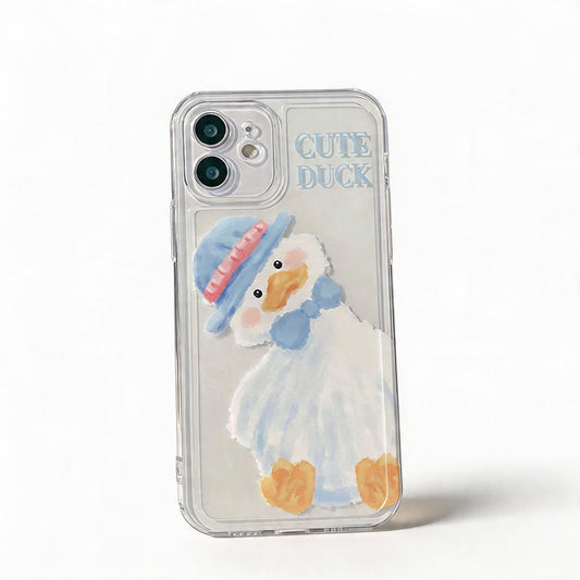 Cute Clear Butterfly Soft Phone Case for iPhone