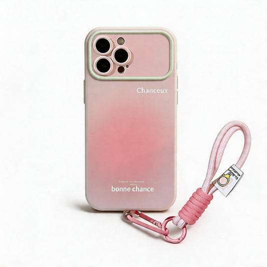 Pink Ombre Soft Phone Case for iPhone with Smooth Finish