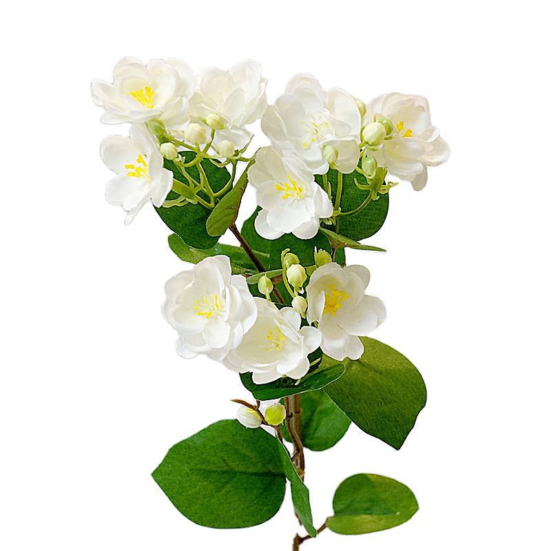 Beautiful Artificial Jasmine Flower Branch - Realistic Faux Floral Decor for Home, Hotels, and Events | Perfect for Weddings, Photography, and Display