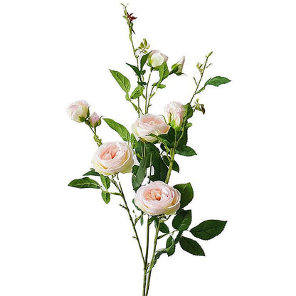 Artificial Silk Multi-Bloom Rose - Elegant European Style Faux Flowers for Home Decor, Weddings, and Photography - Exquisite Lifelong Beauty with Lifelike Detail