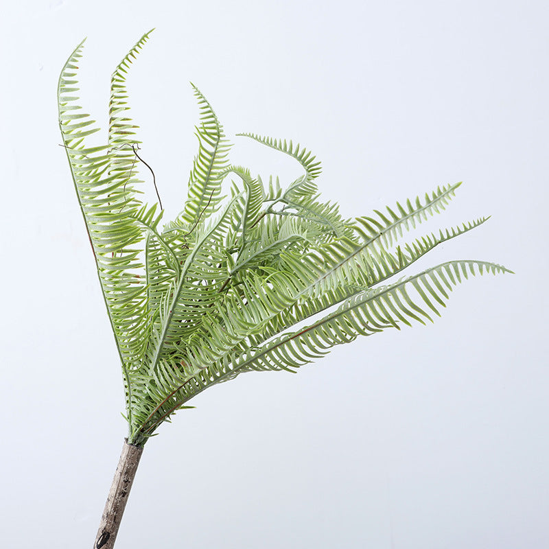 Lifelike Faux Greenery - Fish Tail Pine Fern Leaves and Persian Leaf Decorative Artificial Plants for Hotel and Home Wall Décor Accessories