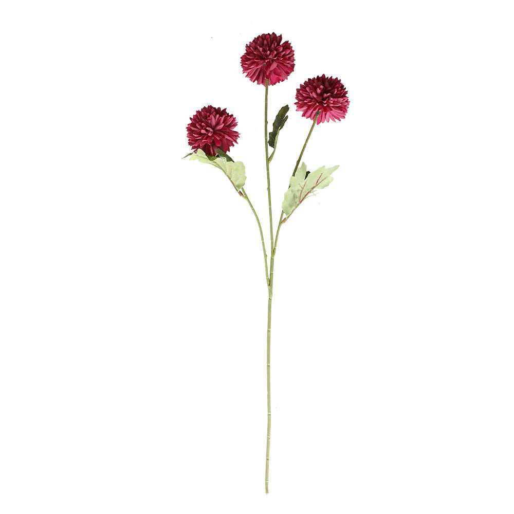 Stunning INS-Style 3-Head Dandelion Artificial Flower Arrangement - Lifelike Greenery for Weddings and Home Decor - Perfect for Any Event - Model YC1019