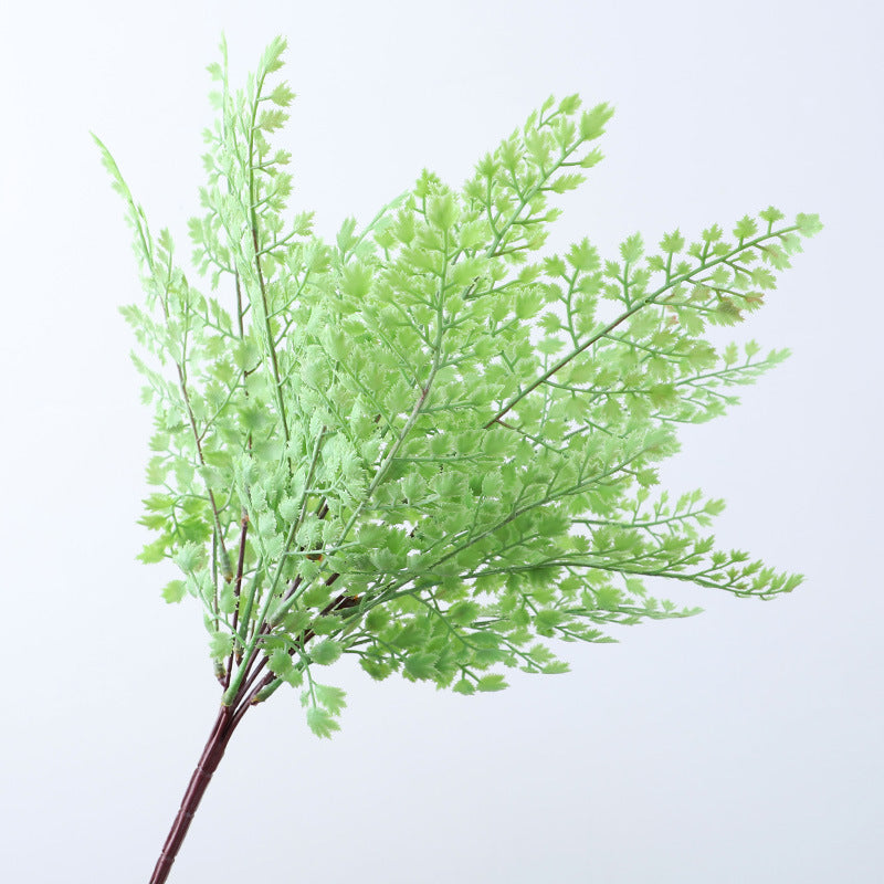 Lifelike Faux Greenery - Fish Tail Pine Fern Leaves and Persian Leaf Decorative Artificial Plants for Hotel and Home Wall Décor Accessories