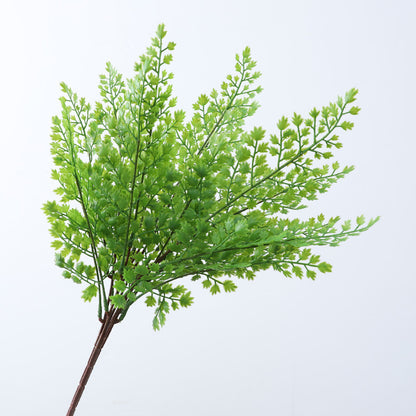 Lifelike Faux Greenery - Fish Tail Pine Fern Leaves and Persian Leaf Decorative Artificial Plants for Hotel and Home Wall Décor Accessories