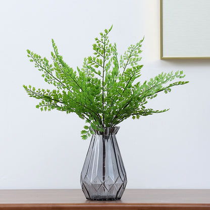 Lifelike Faux Greenery - Fish Tail Pine Fern Leaves and Persian Leaf Decorative Artificial Plants for Hotel and Home Wall Décor Accessories