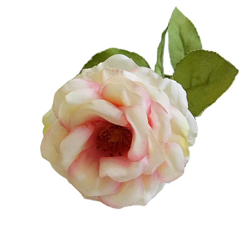 Realistic Short-Stemmed Faux Roses - Elegant Decorative Flowers for Home and Event Décor