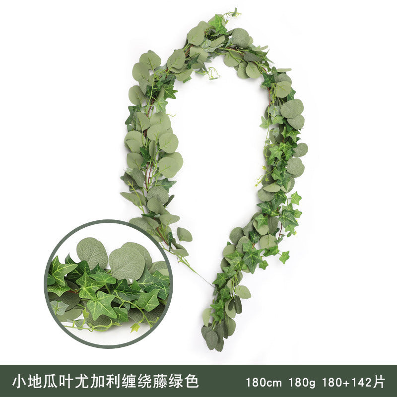 Realistic Eucalyptus Leaves and Vines Home Decor - Ideal for Weddings and Event Displays, Lifelike Faux Plants for a Touch of Nature