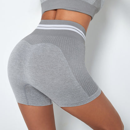 High Waisted Butt Lifting Workout Shorts for Women Quick Dry Yoga Pants for Running and Fitness Training