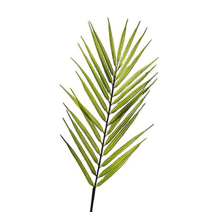 Lifelike Artificial Palm Leaves - Tropical Foliage for Weddings, Photography Props, and Floral Arrangements - Single Leaf Duplication for Enhanced Aesthetic Appeal