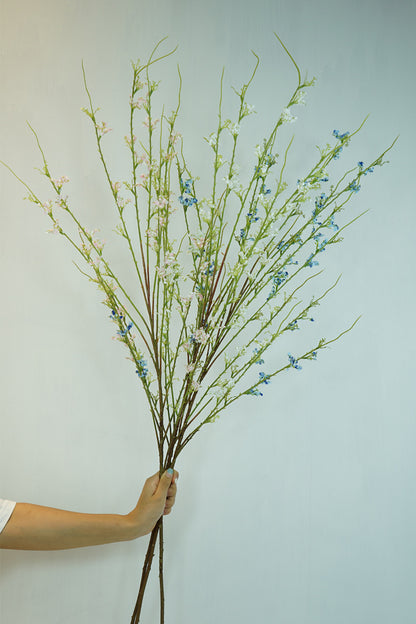 Elegant Snow Willow Branches - Minimalist Natural Faux Floral Arrangement for Home Décor, Hotel Lobbies, and Sales Offices - Stunning Decorative Artificial Flowers