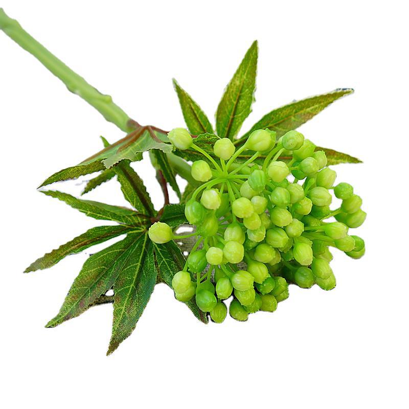 Stunning Little Branch Southern King Star Fruit Plant - Lifelike Succulent Greenery for Indoor Plant Walls & Decorations