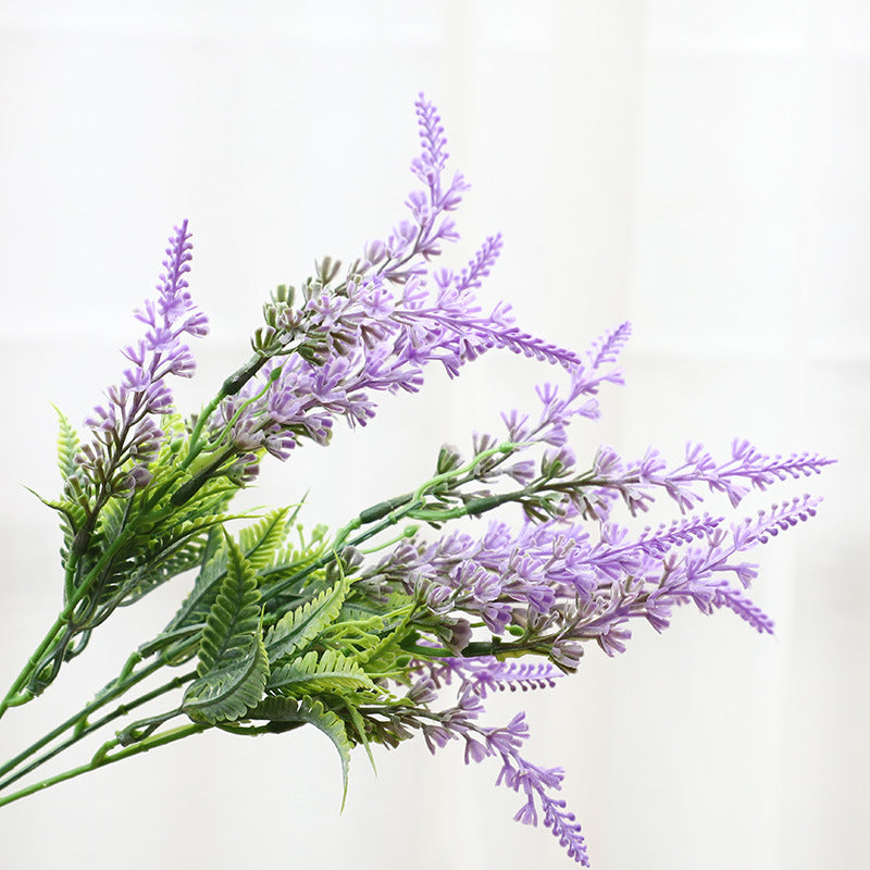 Realistic Purple Lavender Artificial Plants - Perfect for Weddings, Home Décor, and Floral Arrangements