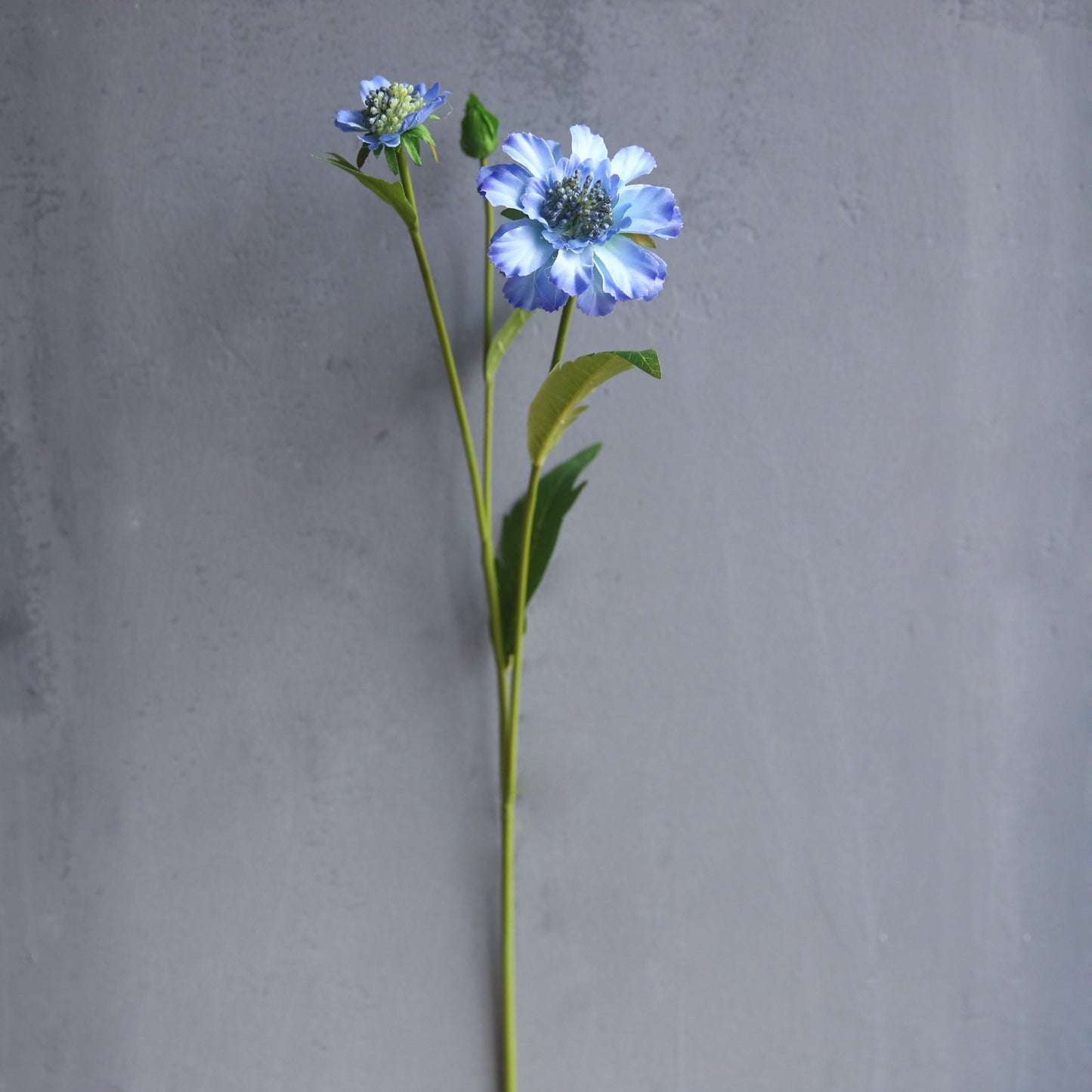 Stunning Australian Blue Bowl Flower Arrangement - Fresh Spring-Inspired Artificial Silk Floral Decor for Your American Living Room