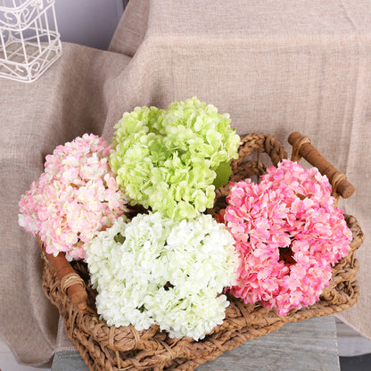 Stunning Faux Snowball Hydrangea Bouquet – Perfect for Wedding Decor, Home Accents, and More | Lifelike Artificial Flowers for Lasting Beauty