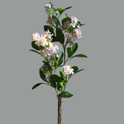 Lifelike Single Stem Euphorbia - Stunning Faux Flower for Home Decor, Perfect for Living Room Accent and Elegant Table Display