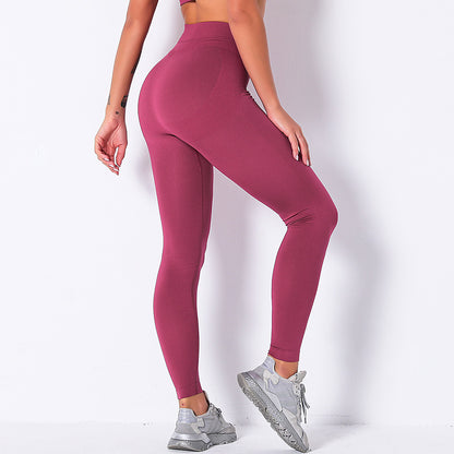 Seamless Quick Dry High Waisted Butt Lifting Yoga Pants Breathable Leggings for Fitness Workout and Active Lifestyle