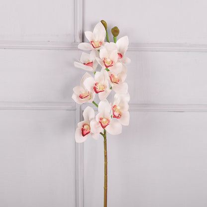 Realistic 3D Printed Orchid: Stunning Decorative Fake Flower for Weddings, Elegant Home Decor, and Eye-Catching Window Displays