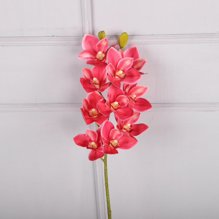 Realistic 3D Printed Orchid: Stunning Decorative Fake Flower for Weddings, Elegant Home Decor, and Eye-Catching Window Displays