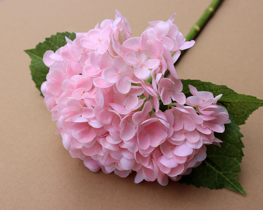 Realistic Faux Hydrangea Bouquet - Lifelike Touch, Moisture-Resistant, Perfect for Hotel Decor, Weddings, and Special Events