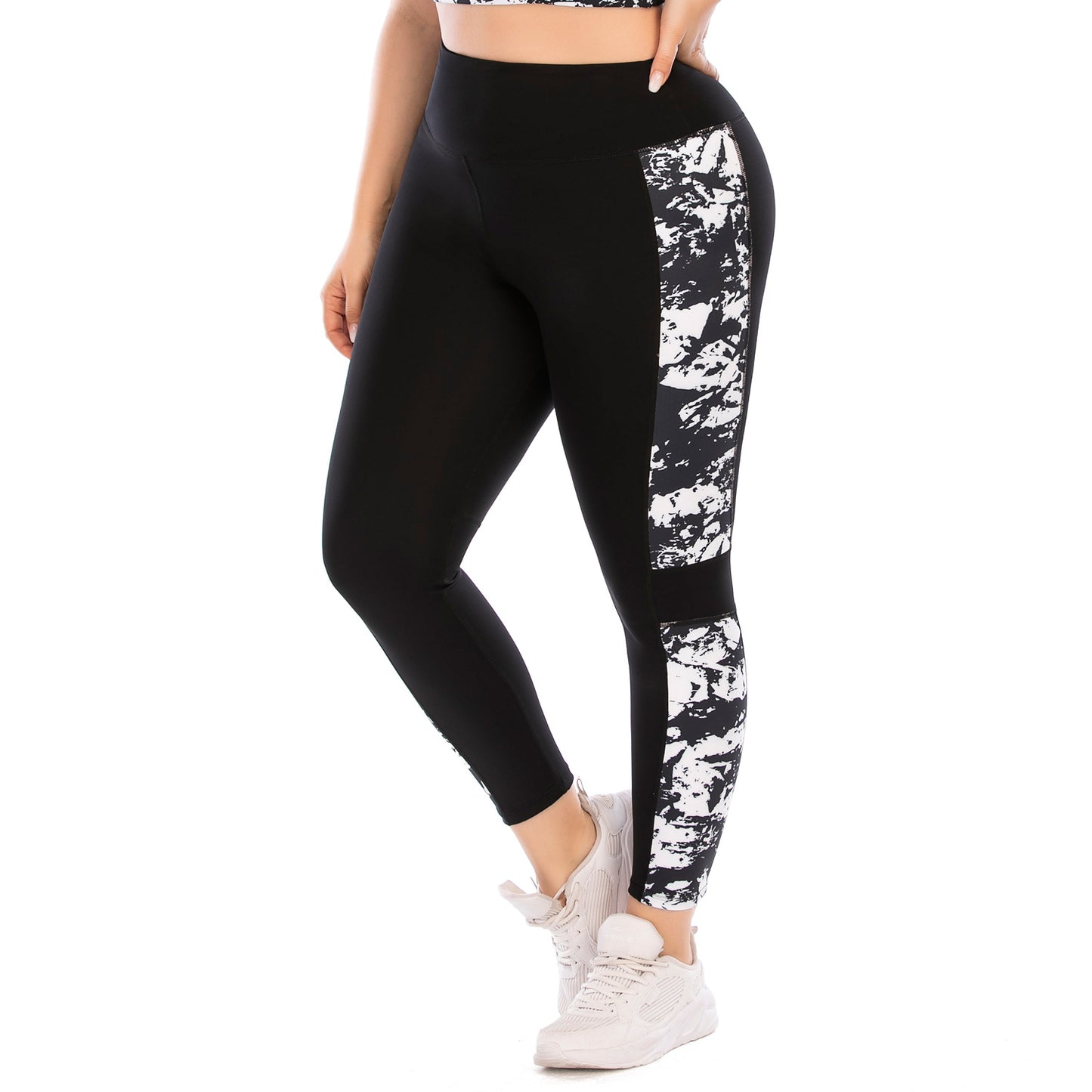 Plus Size Fitness Outfit Set Yoga Wear with Tights and Sports Bra for Comfort and Performance Aussie Style 12033 12034