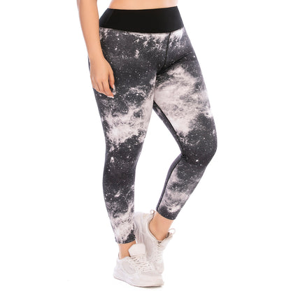 Plus Size Women's Fitness Apparel Set Yoga Outfit with Slimming Leggings and Supportive Sports Bra and Comfortable Activewear for Every Workout Model AusStyle 12039 12040