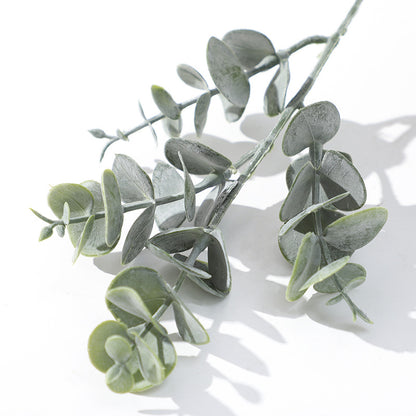 Lifelike 7-Branch Eucalyptus & Money Plant Artificial Flowers – Perfect for Home Decor, Weddings, and Eco-Friendly Greenery Centerpieces