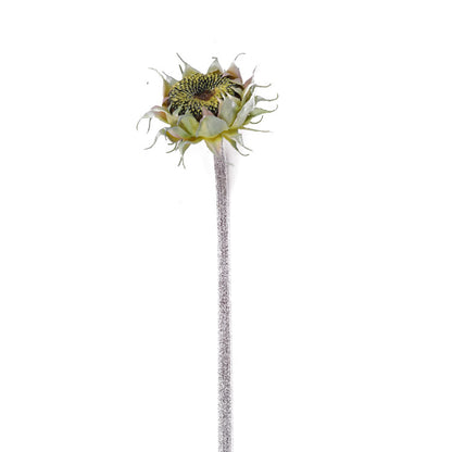 Lifelike Sunflower Decoration - Single Bud Faux Sunflower for Nursery, Wedding, and Dining Table Centerpieces - Perfect for Floral Arrangements and Event Decor