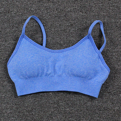 Quick Dry Seamless Yoga Sports Bra for Women and Comfortable Activewear with Supportive Back Design for All Day Wear