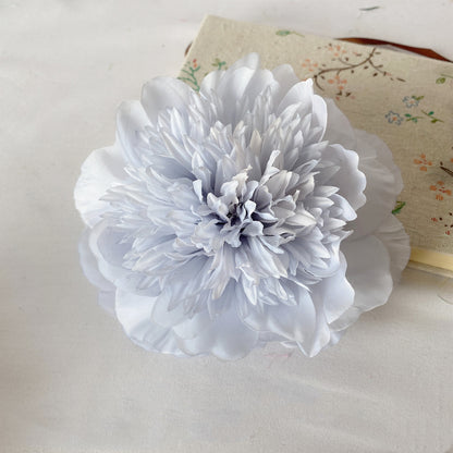 Realistic Multi-Layer Peony Flower Heads - Stunning Artificial Flowers for Wedding Decorations, Photography Props, and Home Decor - Elegant Silk Floral Arrangements