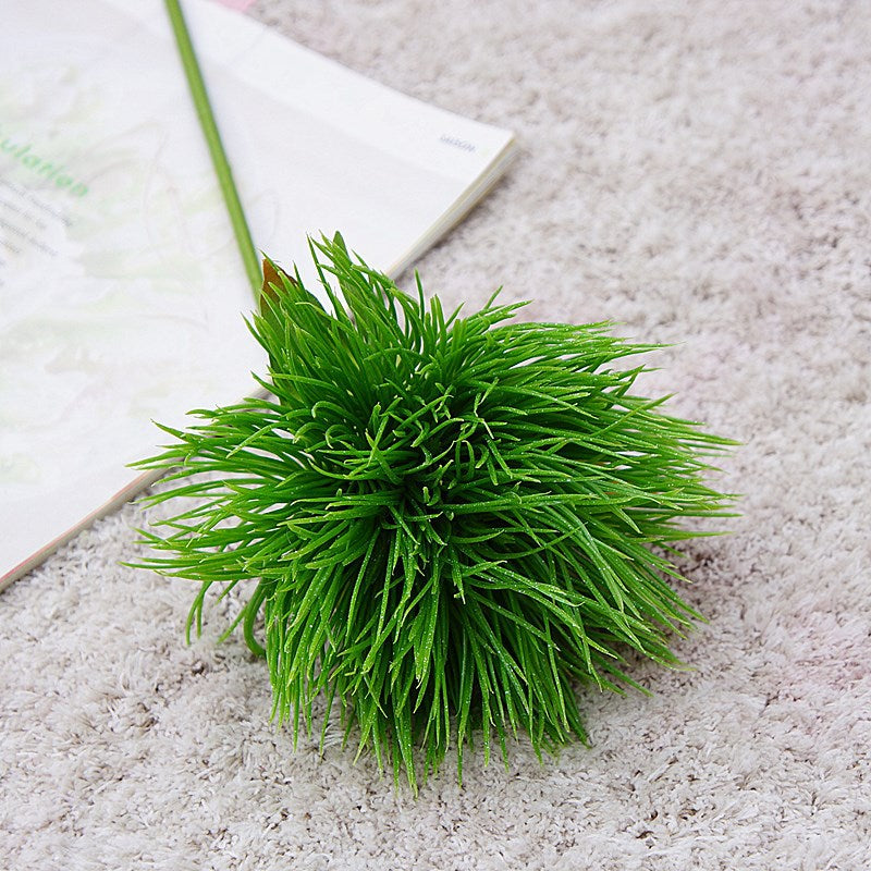 Lifelike Green Hair Carnation - Realistic Faux Flowers for Home Décor, Hotels, Shopping Malls, Wedding Celebrations, and Photography Prop Accents