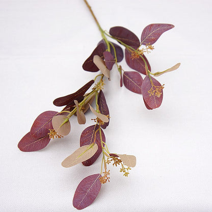 Realistic Eucalyptus Artificial Flowers - Perfect for Home Décor, Wedding Photography, and Stylish Floral Arrangements