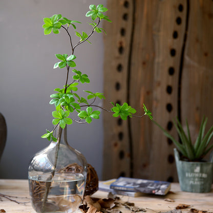 Realistic Japanese Hanging Bell Plant with Lush Green Leaves – Perfect Nordic-Style Home Decor Gift for Living Rooms and Housewarming