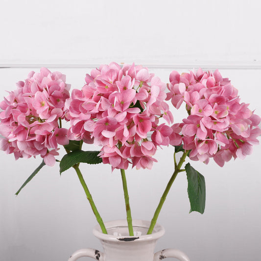 Realistic 3D Printed Hydrangea Flower Stem - Stunning Faux Floral Arrangement for Rustic Wedding Decor and Home Accents