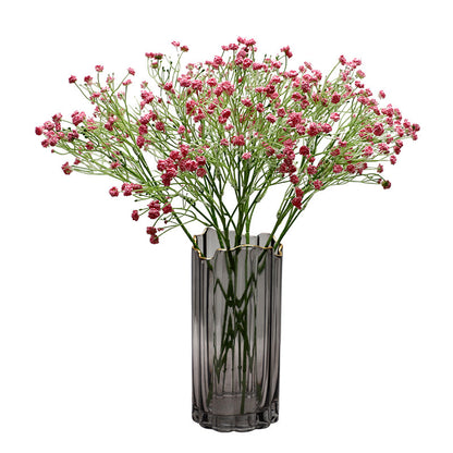 Realistic Farmhouse Style Single Stem Baby's Breath Faux Flowers – Perfect for Home Décor and Photography Props