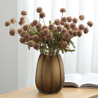 Realistic Dandelion Faux Flower with 5 Heads – Perfect for Weddings, Photography Props, Home Decor, and Decorative Accents