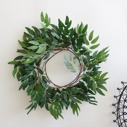 Realistic Willow Vine for Woodland-Themed Baby Birthday Decorations, Wedding Celebrations, and Home Décor - Featuring Eucalyptus and Gum Leaves