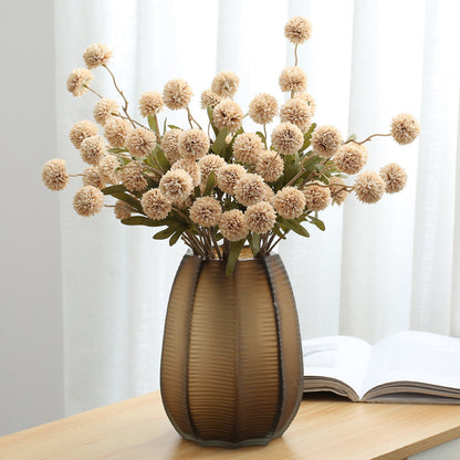 Realistic Dandelion Faux Flower with 5 Heads – Perfect for Weddings, Photography Props, Home Decor, and Decorative Accents