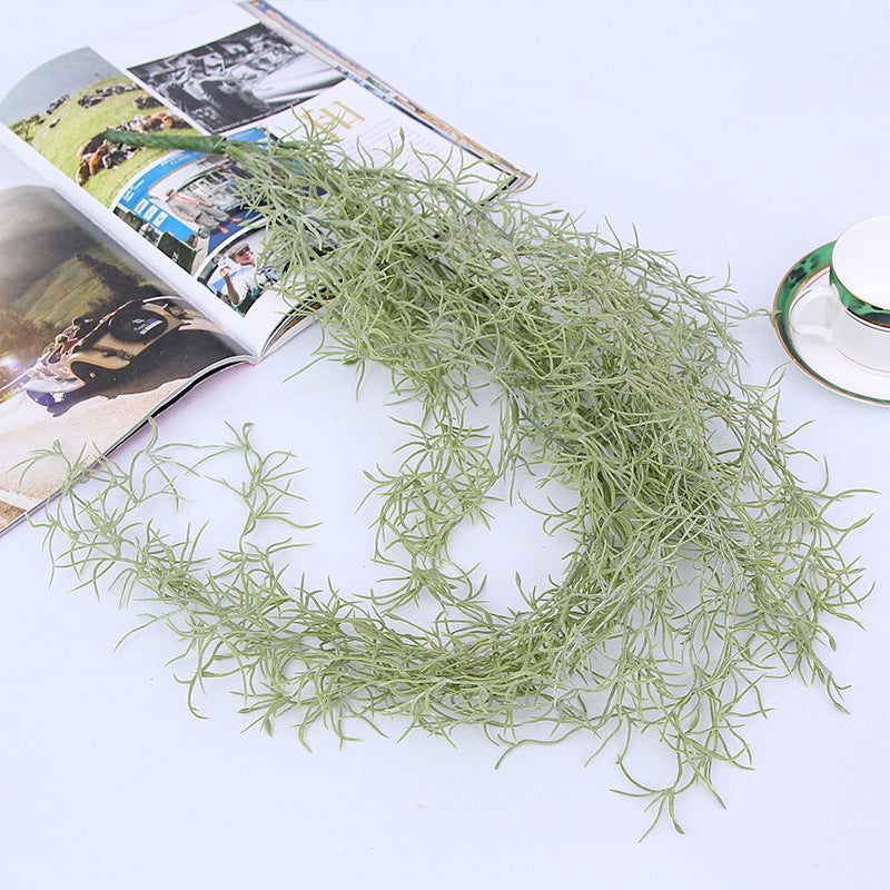 Realistic Artificial Plant Garland - Lifelike Greenery Wall Hanging Decor, Perfect for Home, Weddings, and Special Occasions