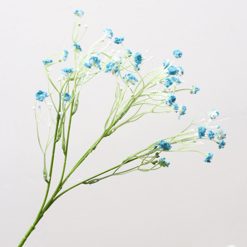 Realistic Farmhouse Style Single Stem Baby's Breath Faux Flowers – Perfect for Home Décor and Photography Props