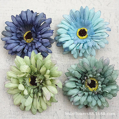 Realistic Artificial Flowers - Stunning African Daisy Flower Heads for Handmade Hats and Fashion Accessories - Perfect for DIY Projects